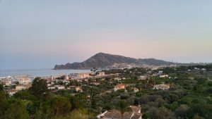 Views from the furniture delivery van. Altea Bay