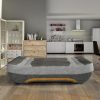 Compact Folding Sofa Olivia Unfolded Into Bed