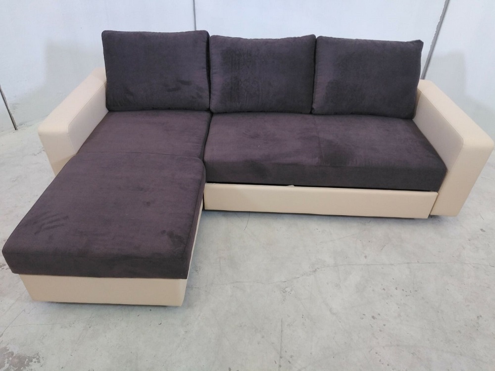 Sofa Bed with Reversible Chaise Longue - Noa - Don Baraton