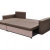 Cama abierta. Sofá chaise longue cama con arcón - Turin