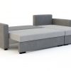 Unfolded Into Bed. Chaise Longue Sofa Bed Edmonton.