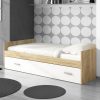Cama individual con compartimiento para cama adicional - Rimini