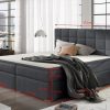 Dimensions of the King Size Storage Bed - Isabella - 160 x 200