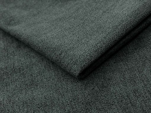 Grey soft to touch fabric Alfa 19 of the Toronto U-shaped sofa