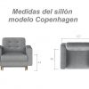Dimensions of the Copenhagen Armchair