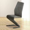 Silla de diseño excepcional tapizada en tela gris - Sallent
