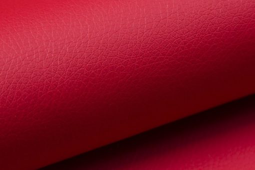 Piel sintética de color rojo del sofá modelo Kingston
