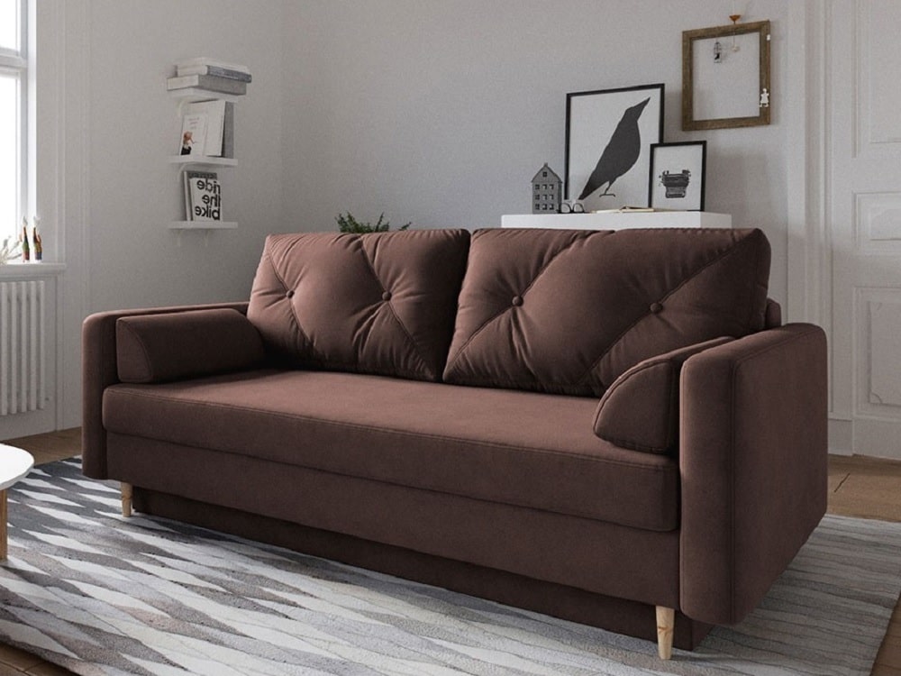 Scandinavian Design Sofa Bed with Storage - Halmstad - Don Baraton: tienda  de sofás, muebles y colchones