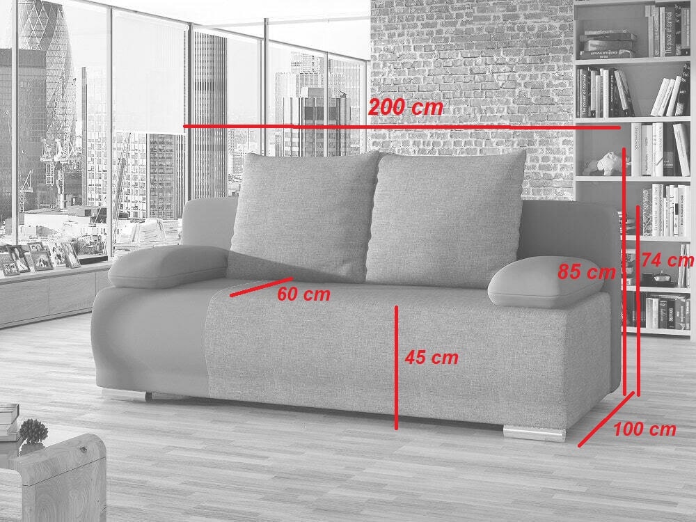 Sofa Bed 2 Meters (2 Seats) - Salford