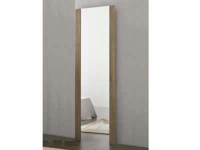 Зеркало в полный рост с коричневой рамой, 180 см - Cremona