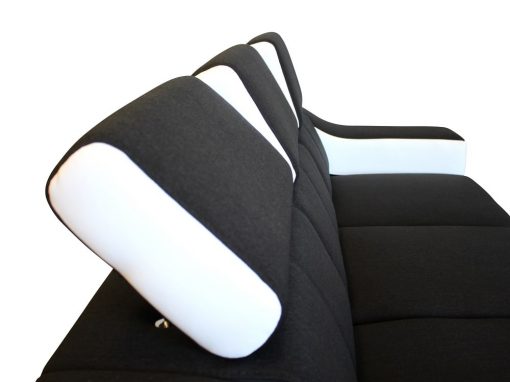 Reposacabezas reclinables del sofá 3 plazas modelo Grenoble