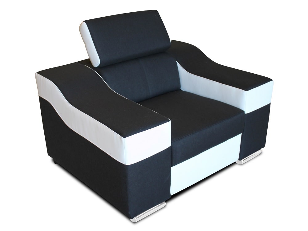 Sofá rinconera mini 190 x 190 cm, reposacabezas reclinables y brazos anchos  - Grenoble - Don Baraton: tienda de sofás, colchones y muebles