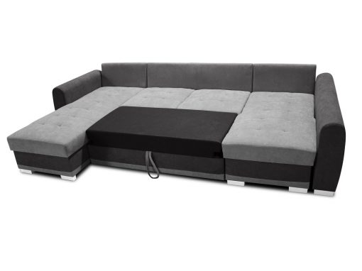 Cama extraíble grande (sin cojines) del sofá en forma de U modelo Stratford