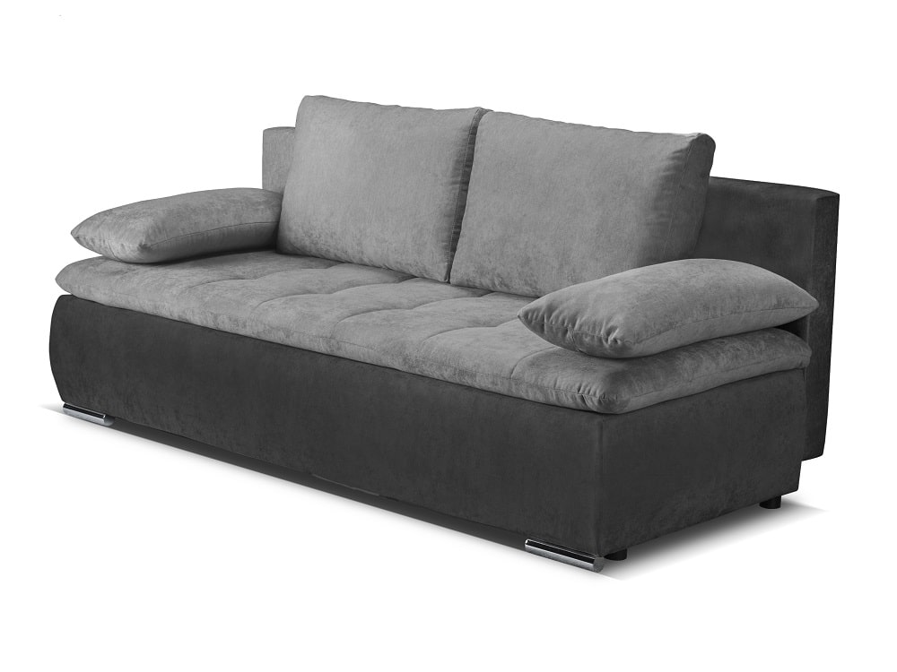 Sofá cama con cojines laterales (brazos) - Lorca - Don Baraton: tienda de  sofás, colchones y muebles